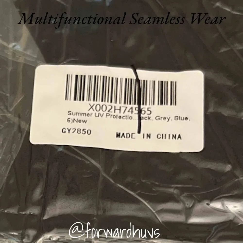 Breathable Polyester Microfiber Multifunctional Seamless Wear 6 Pk ** NEW **